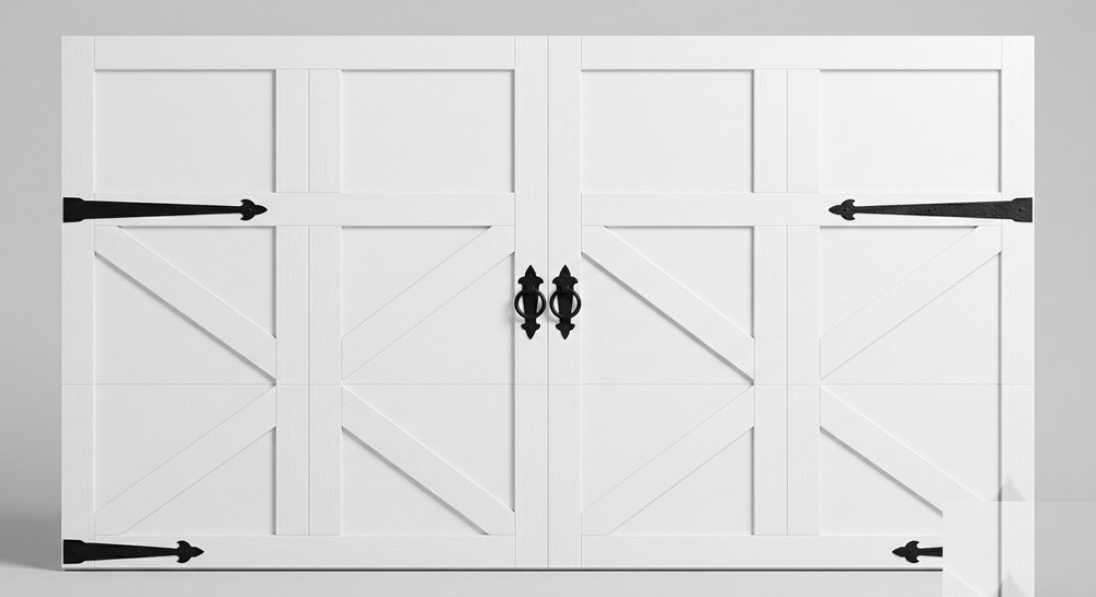 Carriage house — white