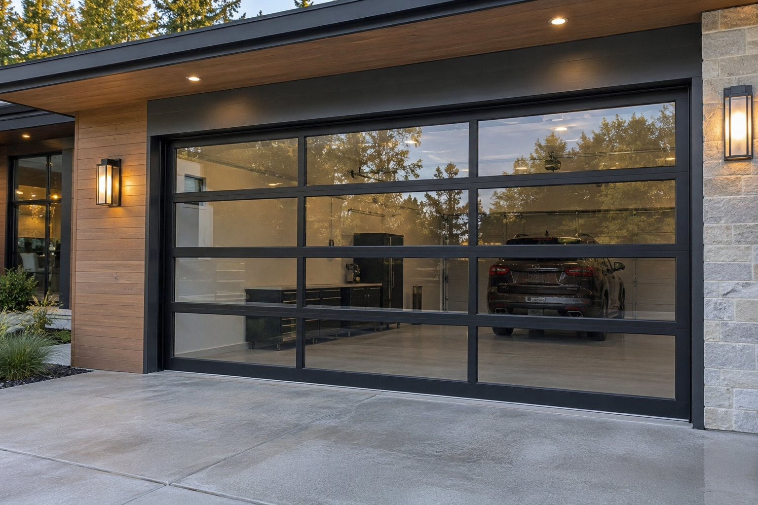 Glass Garage Doors