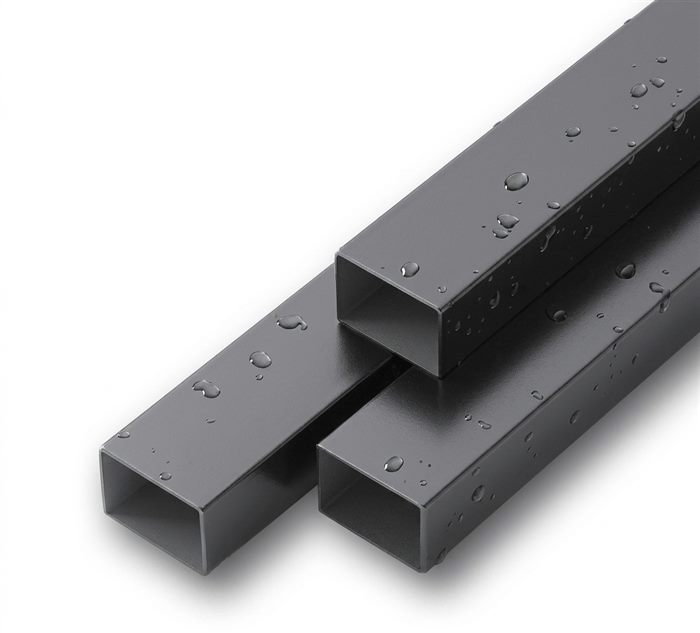 Aluminum grille frame tubing